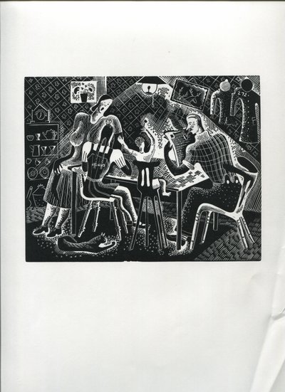 A busman ünnepe (fametszet) alkotó: Suzanne Cooper