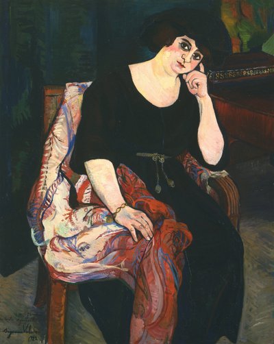 Madame Zamaron portréja alkotó: Marie Clementine (Suzanne) Valadon