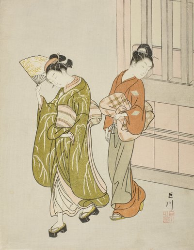 Szellő eltávolítása a rajongótól alkotó: Suzuki Harunobu