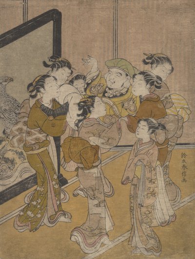 Daikoku Doagé, valószínűleg 1766., valószínűleg 1766. alkotó: Suzuki Harunobu