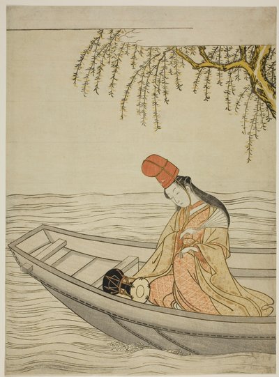Hakubyo táncos tag Asazuma Boa t alkotó: Suzuki Harunobu