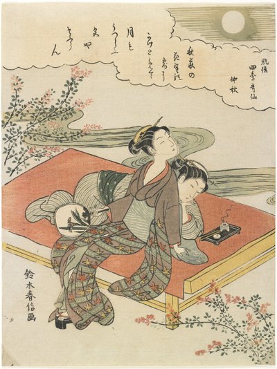 A nyolcadik hónap c. 1768 alkotó: Suzuki Harunobu