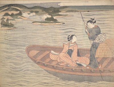 A komphajó alkotó: Suzuki Harunobu