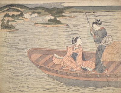 A komphajó alkotó: Suzuki Harunobu
