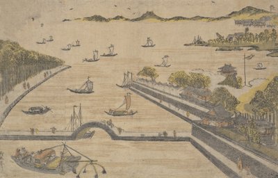 Fukagawa, Edo vagy? 1764. , szúnyog. 1764. alkotó: Suzuki Harunobu