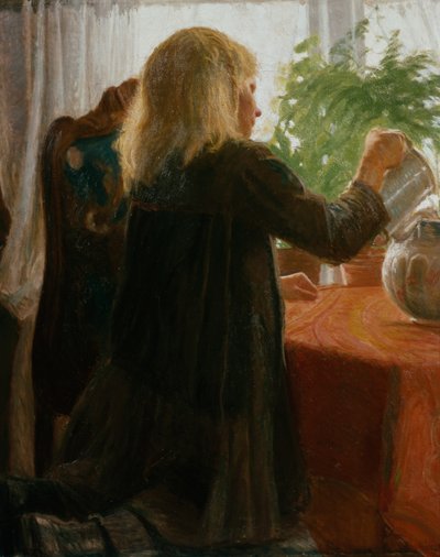 Lány vízi páfrány alkotó: Sven Jorgensen