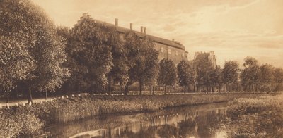 Malmö: Malmohus kastély (fekete-fehér fotó) alkotó: Swedish Photographer