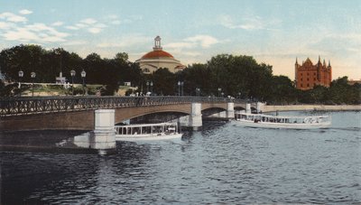 Stockholm: Skeppsholmen (színes fotó) alkotó: Swedish Photographer