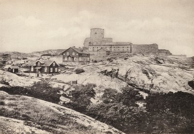 Svédország / Svédország: Bohuslan, Marstrand, Karlstens Fastning (f/w fotó) alkotó: Swedish Photographer