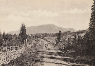 Svédország / Svédország: Jamtland, Areskutan Fran Undersaker (f/w fotó) alkotó: Swedish Photographer