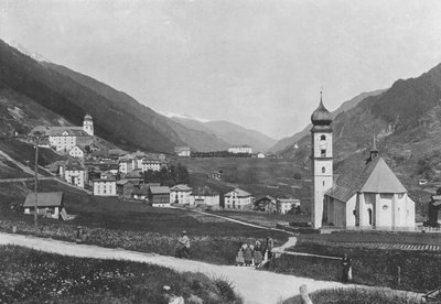 Disentis, Vue generale (f/w fotó) alkotó: Swiss Photographer