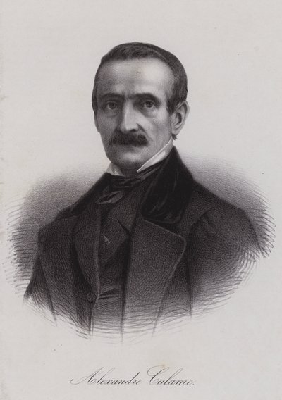 Alexandre Calame, svájci tájfestő (metszet) alkotó: Swiss School