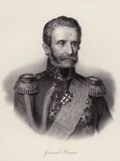 Antoine Henri, Jomini báró, svájci tábornok és hadtörténész (metszet) alkotó: Swiss School