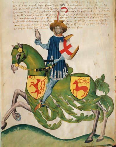 Federico Capodilista dei Transelgardi (tempera pergamen) alkotó: Swiss School