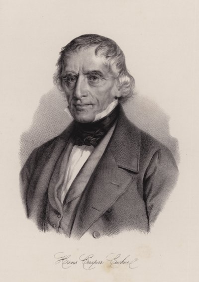 Hans Caspar Escher, svájci építész (metszet) alkotó: Swiss School
