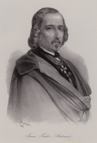 James Pradier, svájci születésű francia szobrász (metszet) alkotó: Swiss School