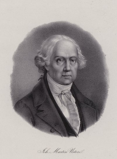 Johann Martin Usteri, svájci költő (metszet) alkotó: Swiss School