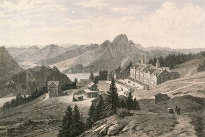 A Rigi-Kaltbad, a Pilatus-hegy felé nézve alkotó: Swiss School