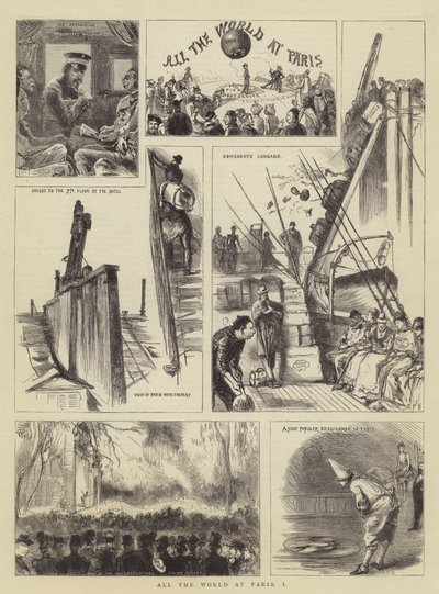 Az egész világ Párizsban, I alkotó: Sydney Prior Hall
