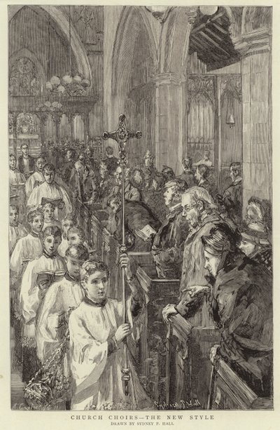Egyházi kórusok, az új stílus alkotó: Sydney Prior Hall