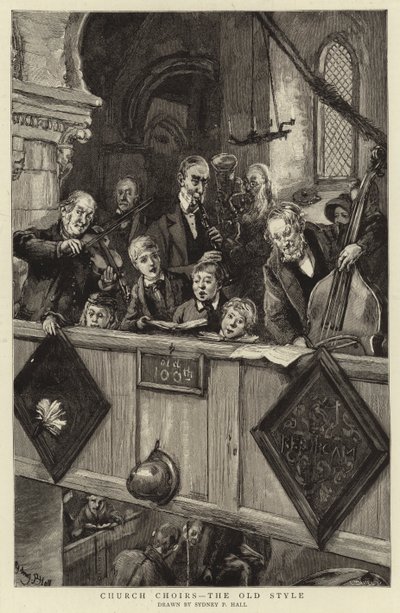 Egyházi kórusok, a régi stílus alkotó: Sydney Prior Hall