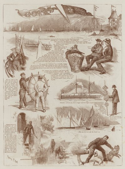 Cowes versenyhét alkotó: Sydney Prior Hall