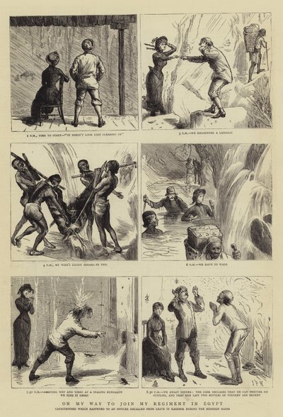 Úton, hogy csatlakozzam az egyiptomi ezredemhez alkotó: Sydney Prior Hall
