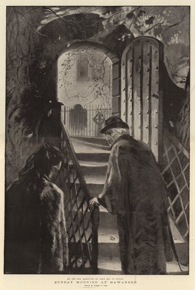 Vasárnap reggel Hawardenben alkotó: Sydney Prior Hall