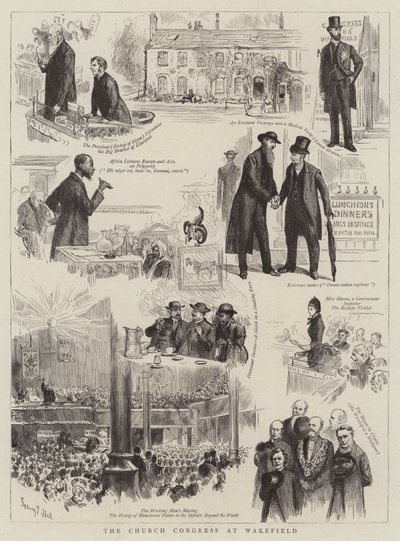 A wakefieldi egyházi kongresszus alkotó: Sydney Prior Hall