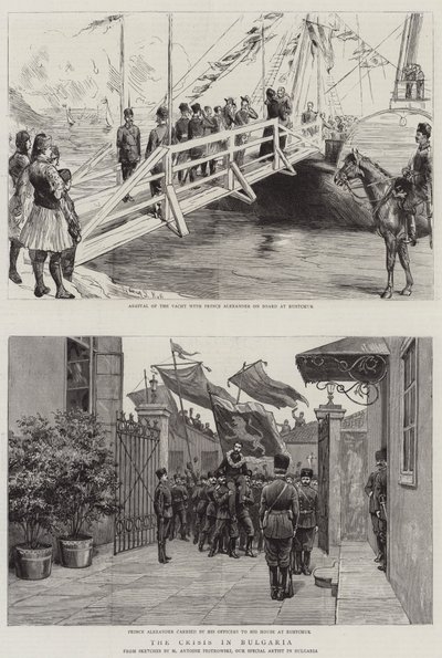 A válság Bulgáriában alkotó: Sydney Prior Hall
