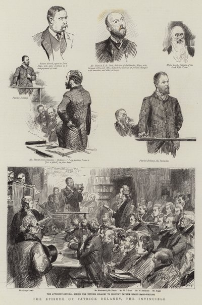 Patrick Delaney, a legyőzhetetlen epizódja alkotó: Sydney Prior Hall