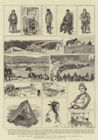 A nagy észak-nyugati részre Lorne márkival, VI. alkotó: Sydney Prior Hall