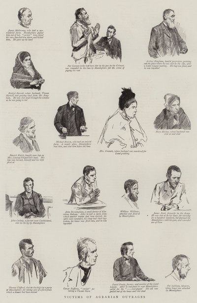 Agrárlázítások áldozatai alkotó: Sydney Prior Hall