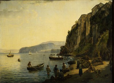 A sorrentói kis kikötő, 1826. alkotó: Sylvester Feodosiyevich Shchedrin