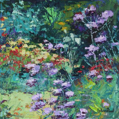 Summer Delight, 2021 (olaj, vászon) alkotó: Sylvia Paul