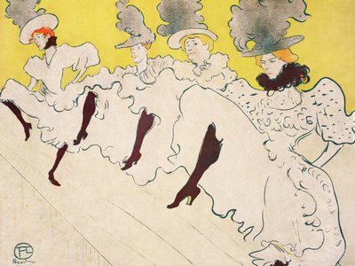 Eglantine kisasszony társulata (1896) alkotó: TOULOUSE LAUTREC