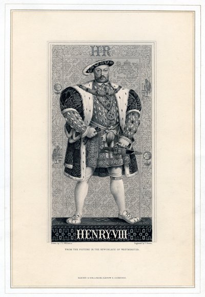 Henrik Anglia, 1491-1547. alkotó: T. Brown