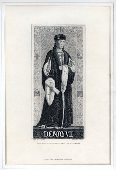 VII. Henrik Anglia, 19. század. alkotó: T. Brown