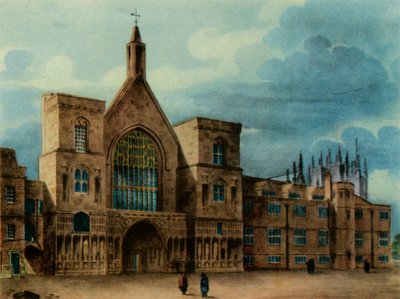 „Új palotaudvar és a Westminster Hall bejárata”, 1947. alkotó: T. Coney