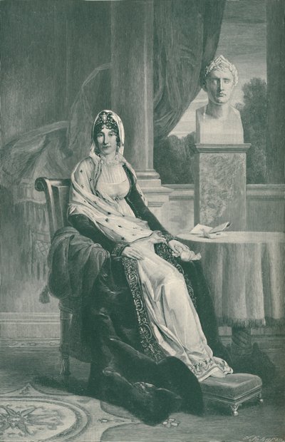 Marie-Laetitia Ramolino Bonaparte – I. Napóleon anyja, 1800-1804, 1896 alkotó: T. Johnson