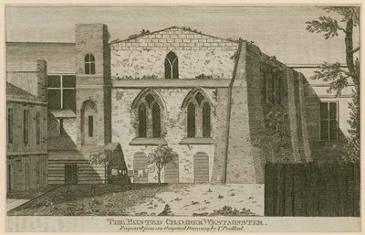 A festett terem, Westminster-palota, London alkotó: T. Prattent