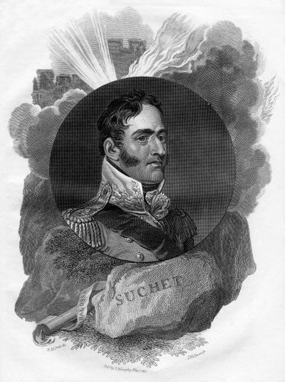 Louis Gabriel Suchet 1770-1826, 1816. alkotó: T. Wallis
