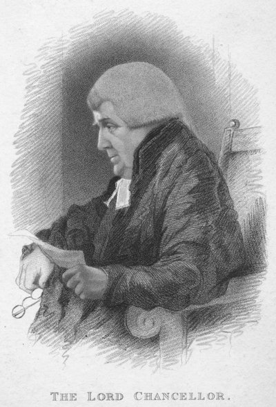 The Lord Chancellor, 1820. alkotó: T. Wright
