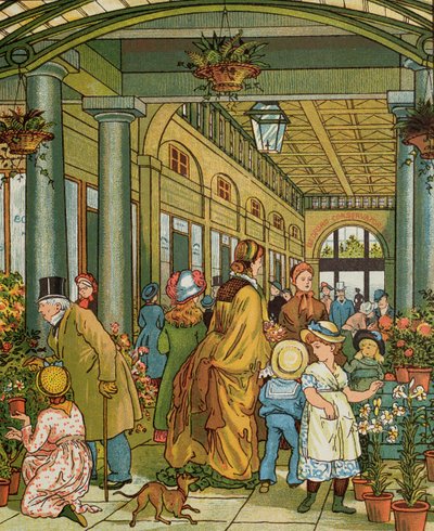 Covent Garden a "London Townból" alkotó: T. and Houghton, E. Crane