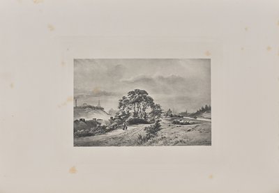 A város felé tekintve a Monkland-csatorna partjáról a Milburn-híd mellett alkotó: T. and R. Annan and Sons