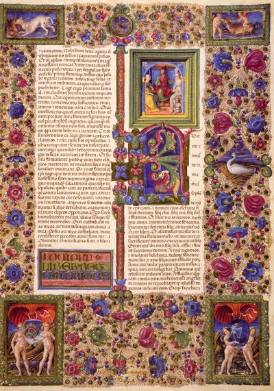 Incipit Sámuel első könyvéből, a Borso d