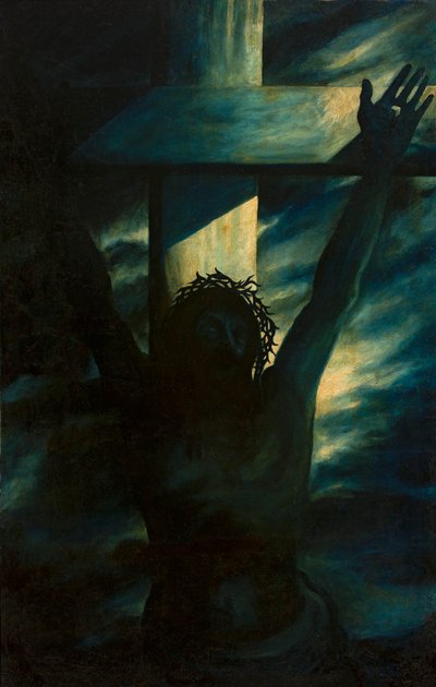 Krisztus a kereszten alkotó: Tadeusz Makowski