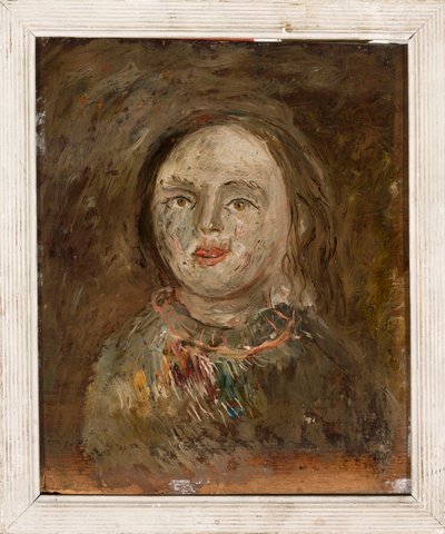 Kislány feje alkotó: Tadeusz Makowski