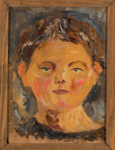 Kislány feje alkotó: Tadeusz Makowski