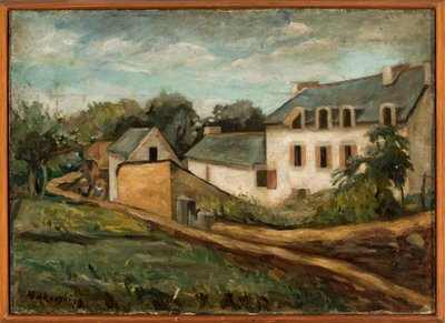 Táj Le Poulduval alkotó: Tadeusz Makowski